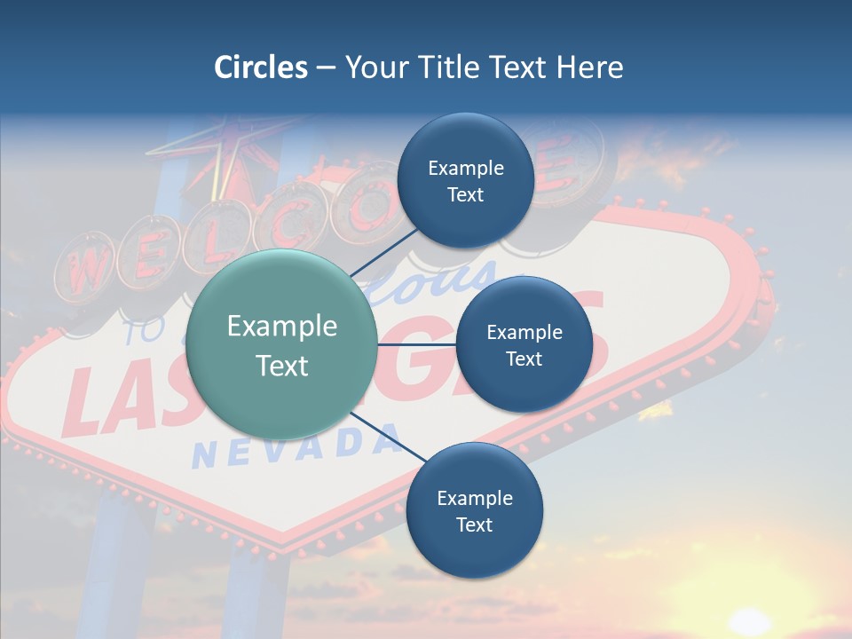 Sign Nevada Welcome PowerPoint Template