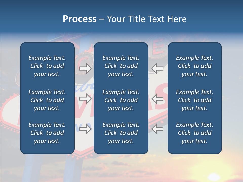 Sign Nevada Welcome PowerPoint Template