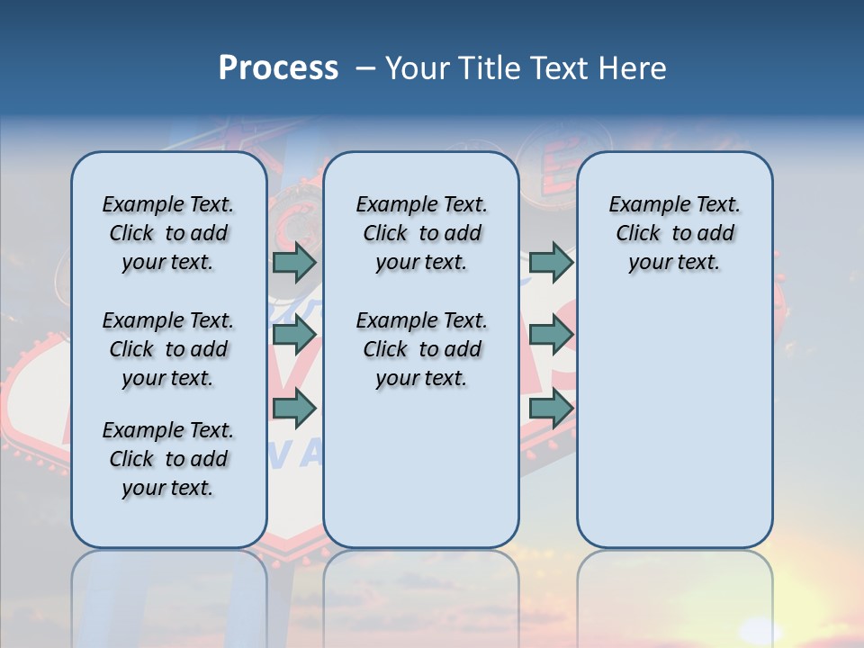 Sign Nevada Welcome PowerPoint Template