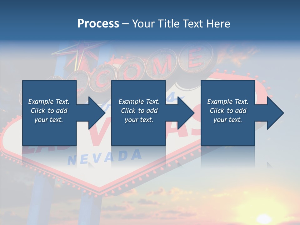Sign Nevada Welcome PowerPoint Template