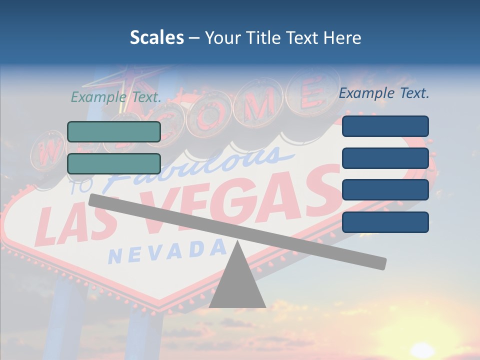 Sign Nevada Welcome PowerPoint Template