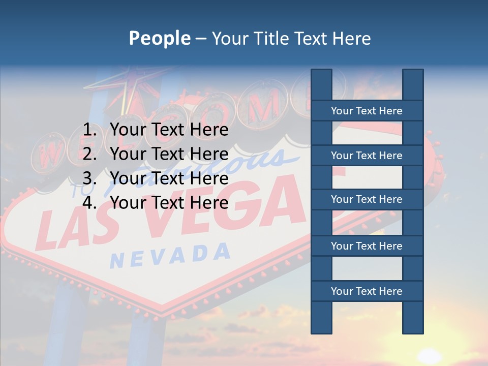 Sign Nevada Welcome PowerPoint Template