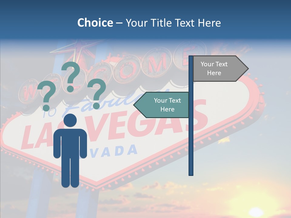 Sign Nevada Welcome PowerPoint Template