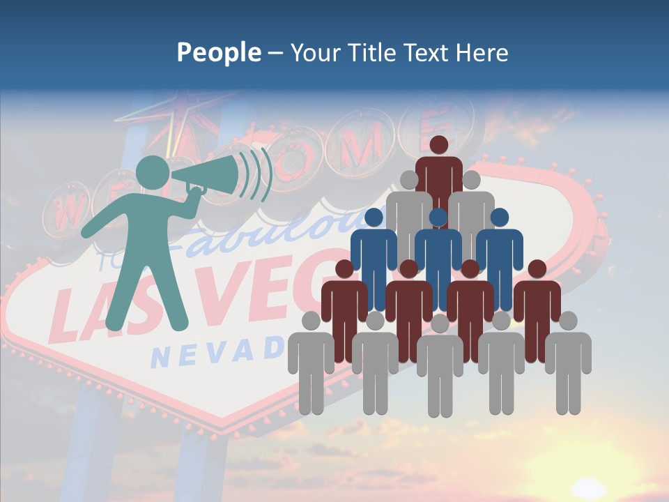 Sign Nevada Welcome PowerPoint Template