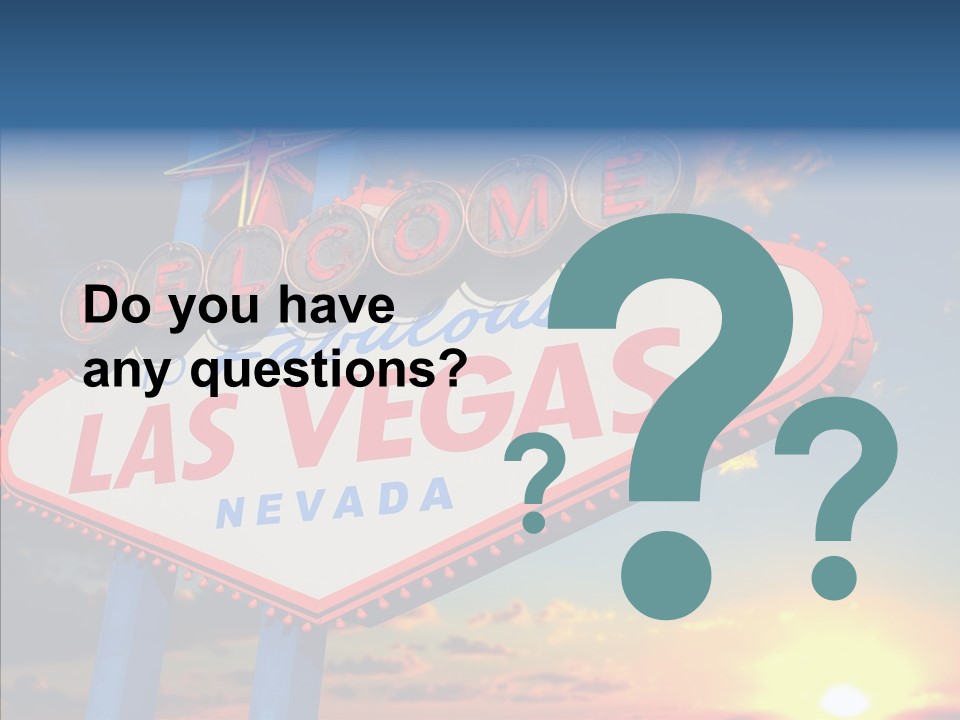 Sign Nevada Welcome PowerPoint Template