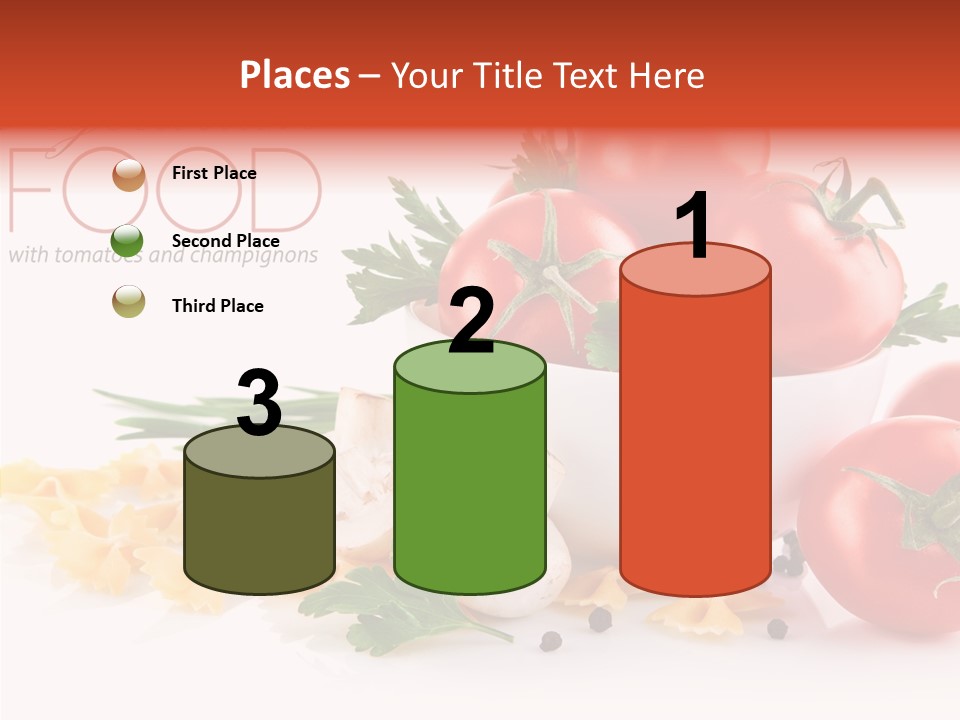 Vegetable Red Plant PowerPoint Template
