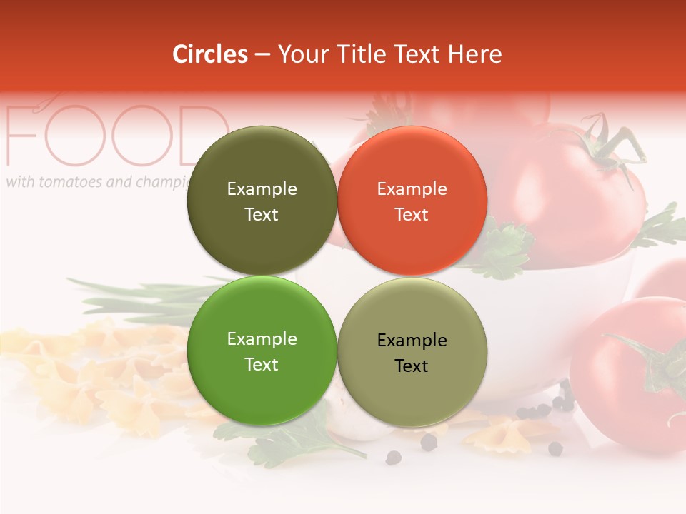 Vegetable Red Plant PowerPoint Template