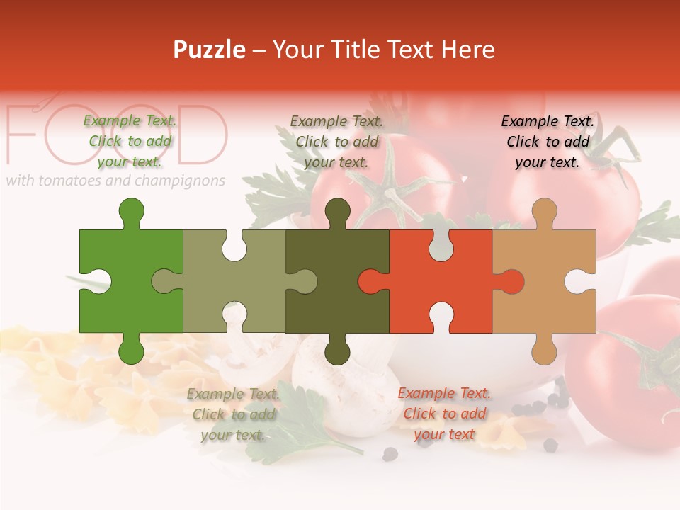 Vegetable Red Plant PowerPoint Template