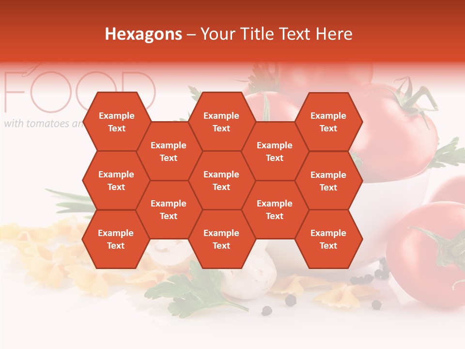 Vegetable Red Plant PowerPoint Template