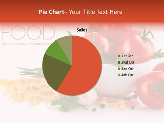 Vegetable Red Plant PowerPoint Template