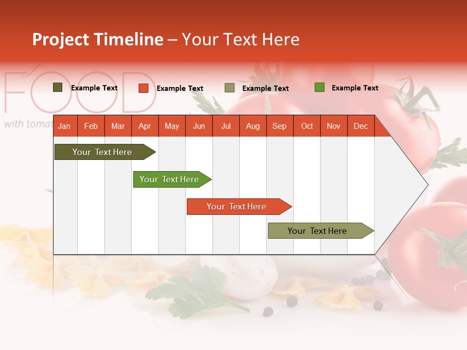 Vegetable Red Plant PowerPoint Template