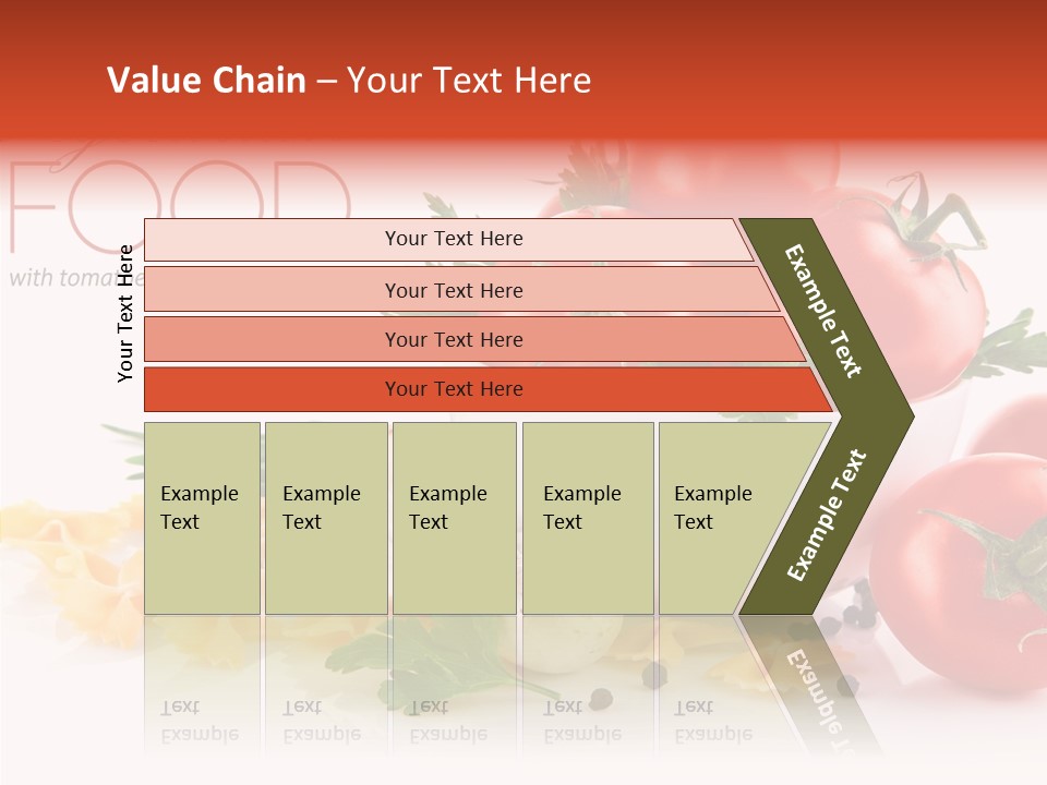 Vegetable Red Plant PowerPoint Template