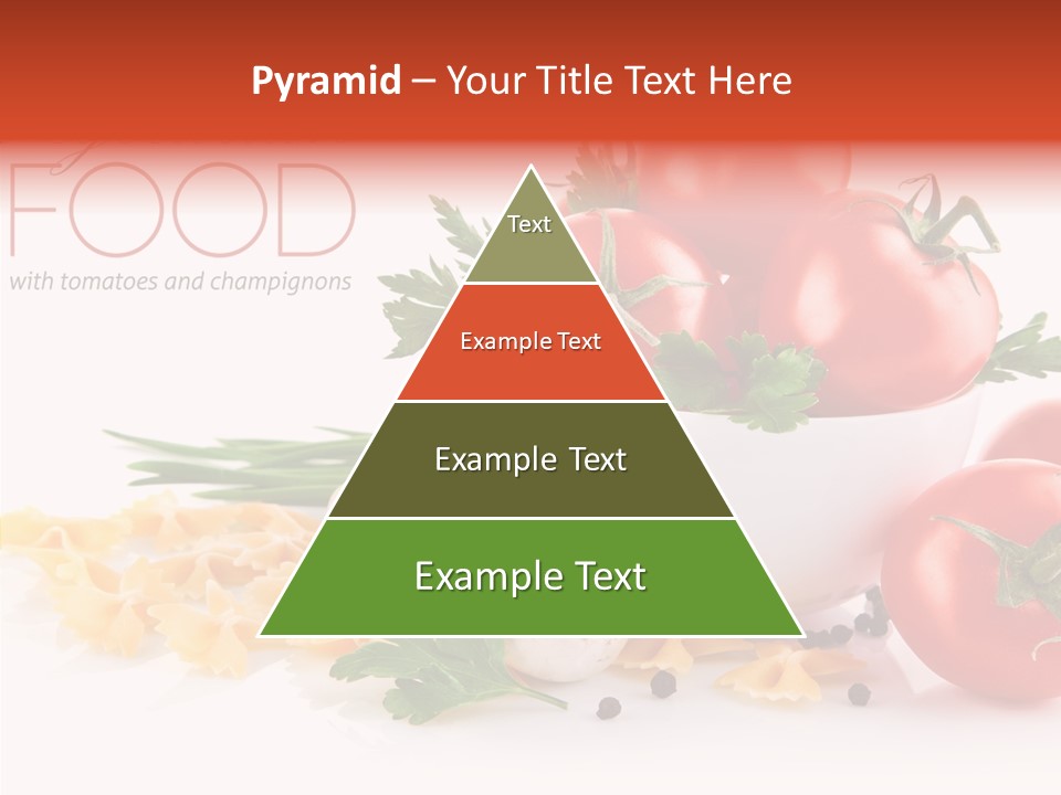 Vegetable Red Plant PowerPoint Template