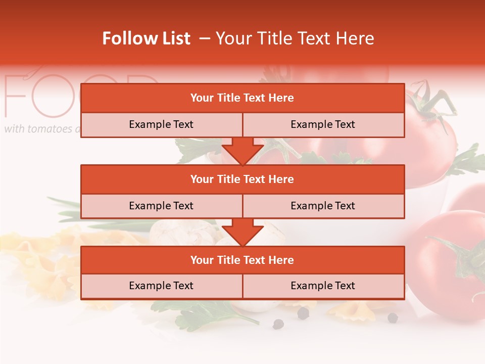 Vegetable Red Plant PowerPoint Template