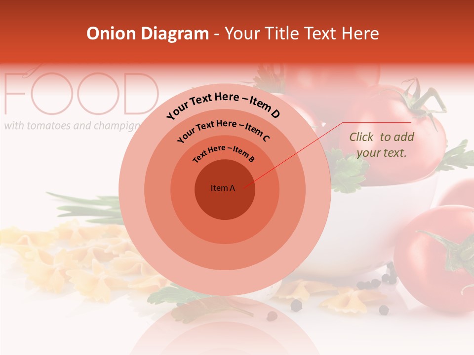 Vegetable Red Plant PowerPoint Template