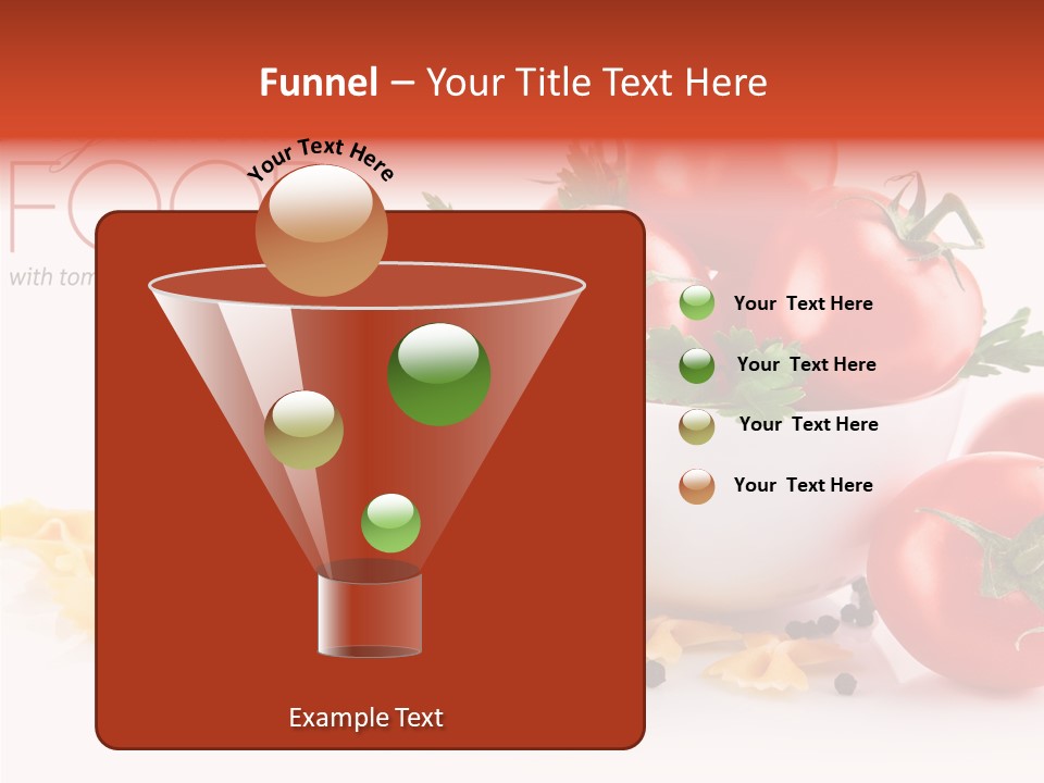 Vegetable Red Plant PowerPoint Template