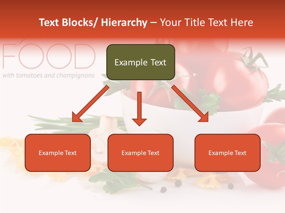 Vegetable Red Plant PowerPoint Template