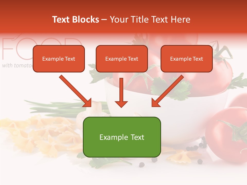 Vegetable Red Plant PowerPoint Template