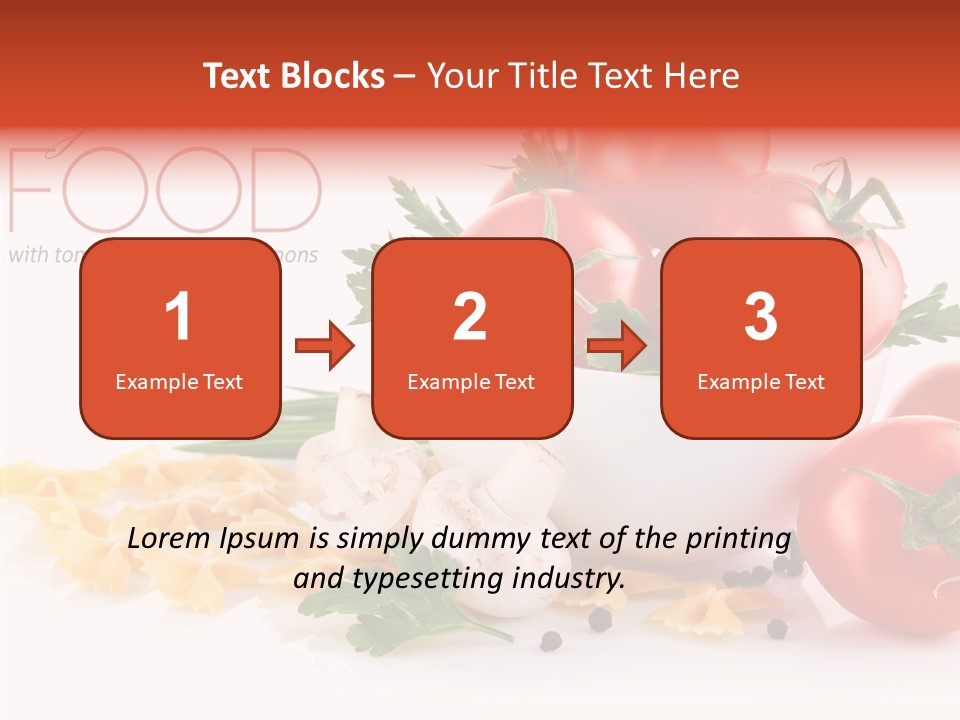 Vegetable Red Plant PowerPoint Template