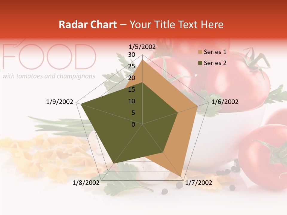 Vegetable Red Plant PowerPoint Template