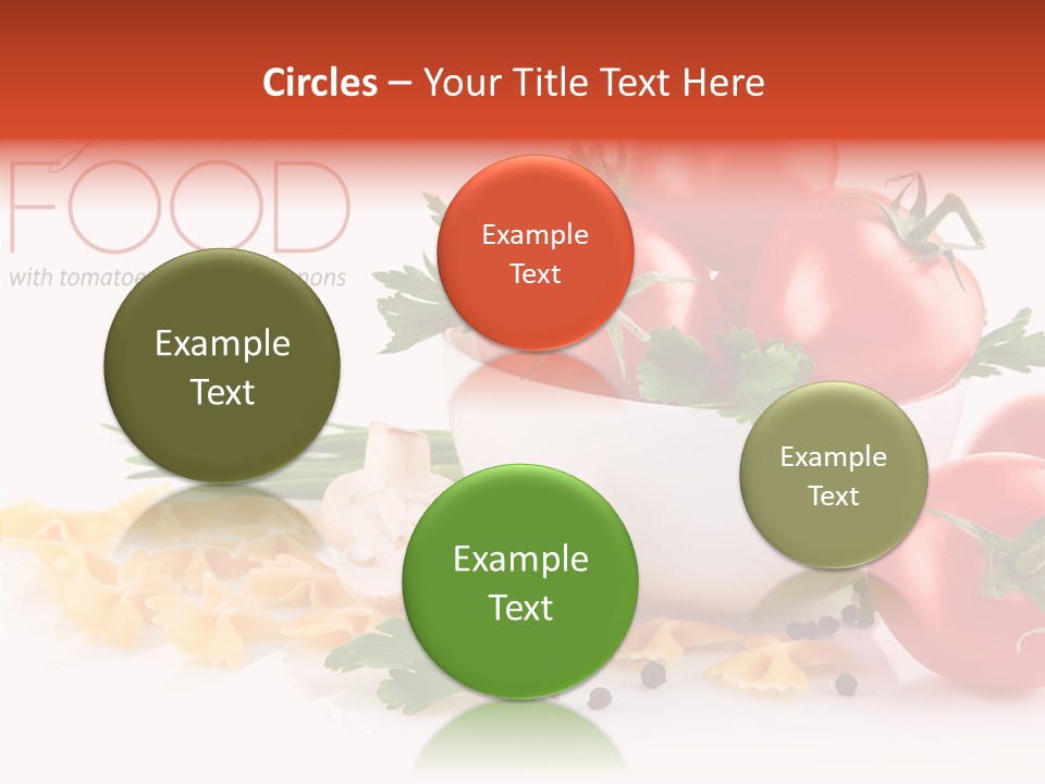 Vegetable Red Plant PowerPoint Template