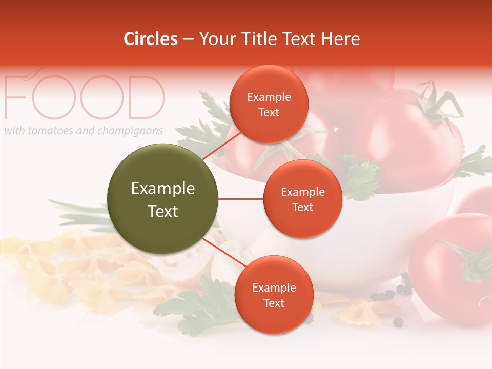 Vegetable Red Plant PowerPoint Template