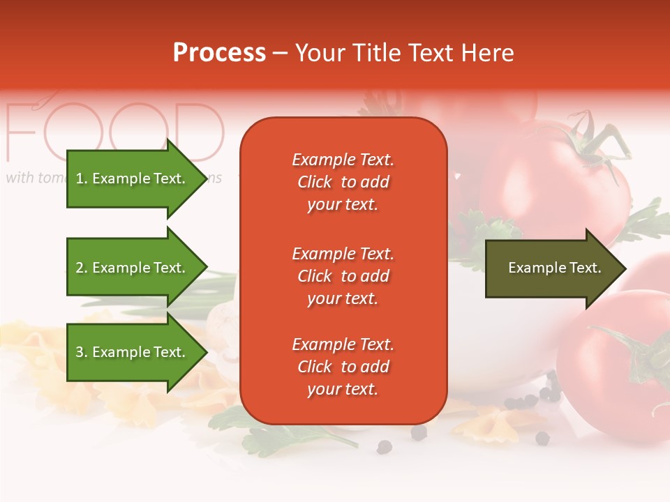 Vegetable Red Plant PowerPoint Template
