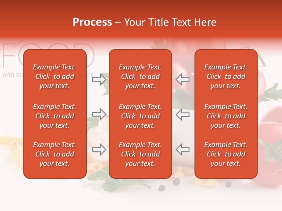 Vegetable Red Plant PowerPoint Template