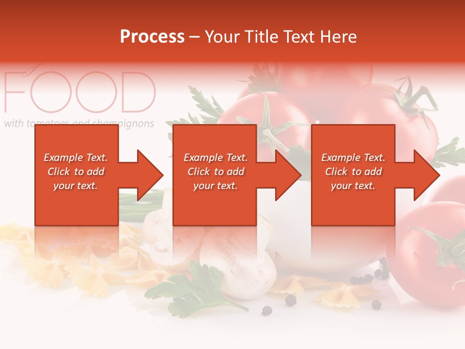 Vegetable Red Plant PowerPoint Template