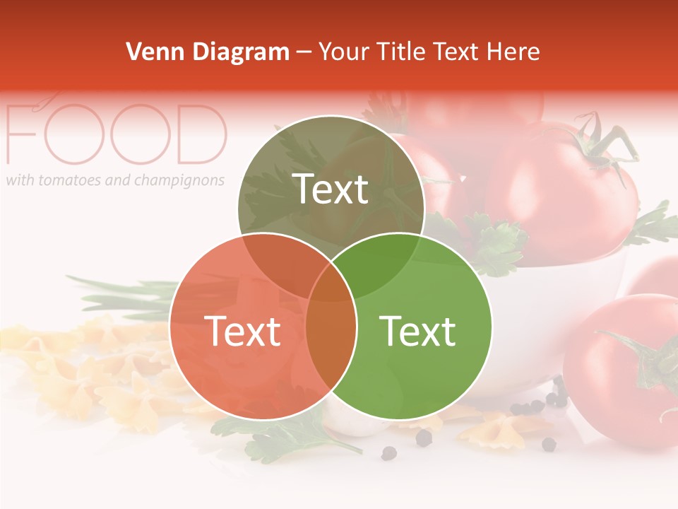 Vegetable Red Plant PowerPoint Template