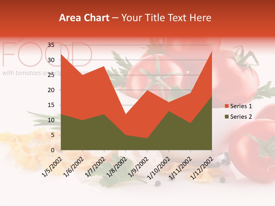 Vegetable Red Plant PowerPoint Template