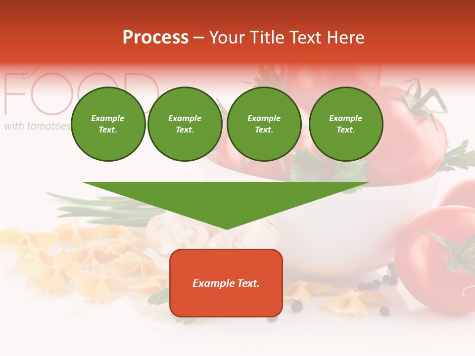 Vegetable Red Plant PowerPoint Template