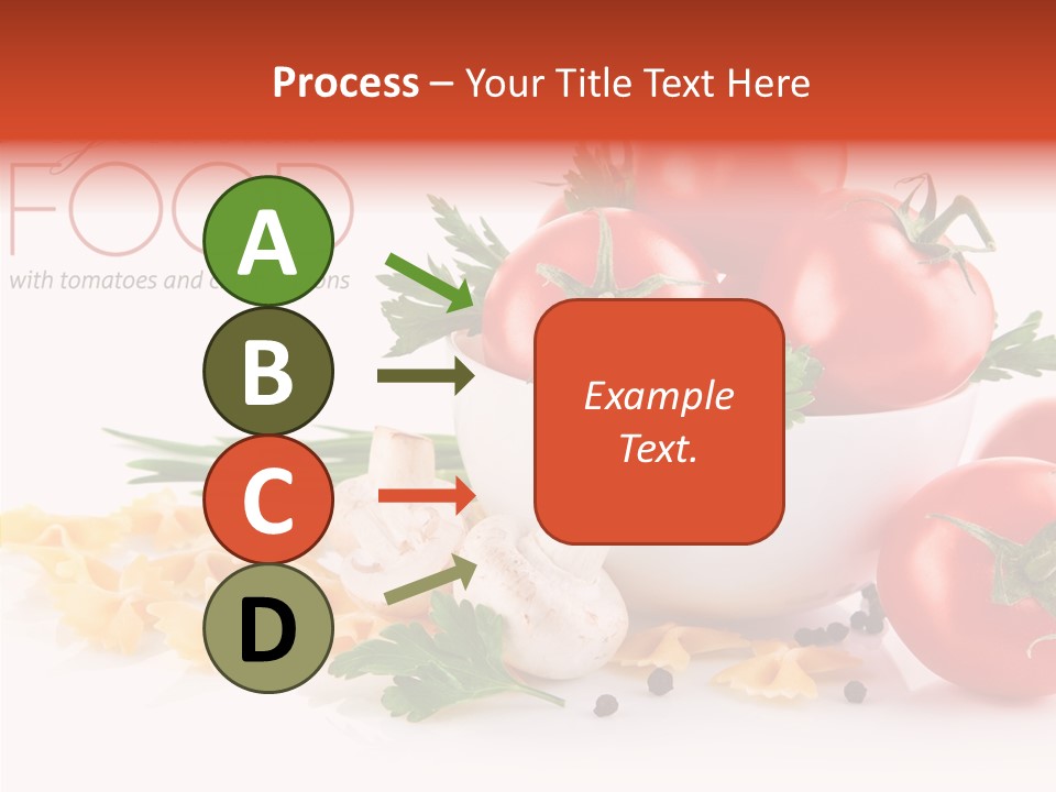 Vegetable Red Plant PowerPoint Template