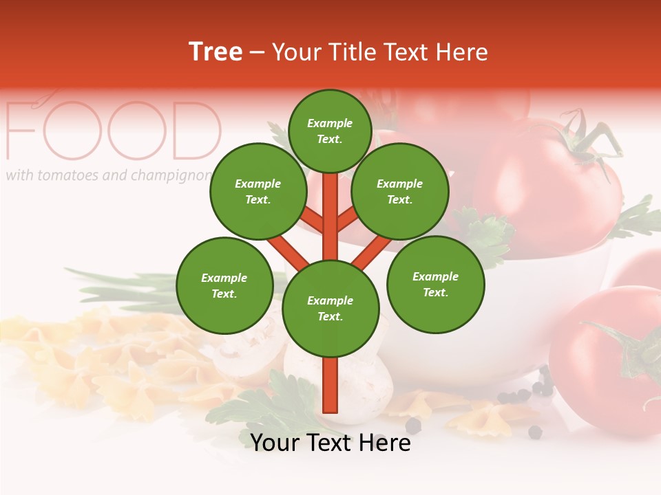 Vegetable Red Plant PowerPoint Template