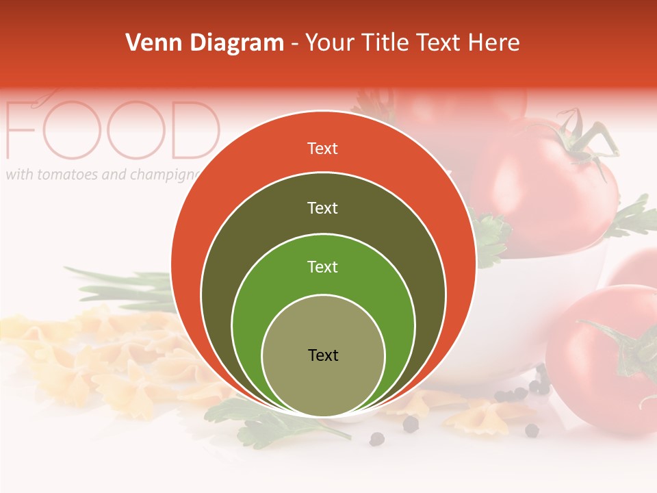 Vegetable Red Plant PowerPoint Template