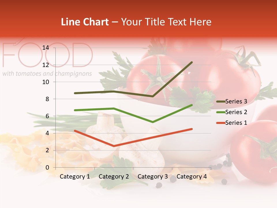 Vegetable Red Plant PowerPoint Template