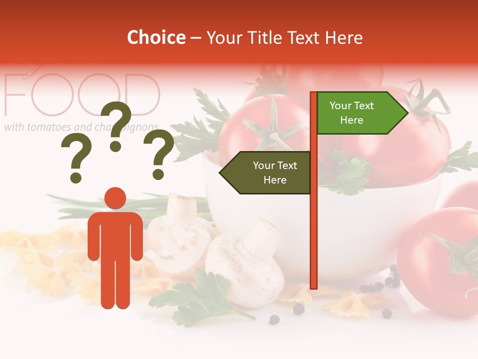 Vegetable Red Plant PowerPoint Template