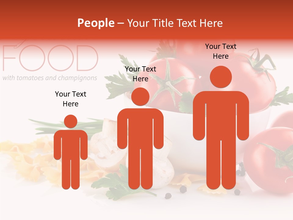 Vegetable Red Plant PowerPoint Template