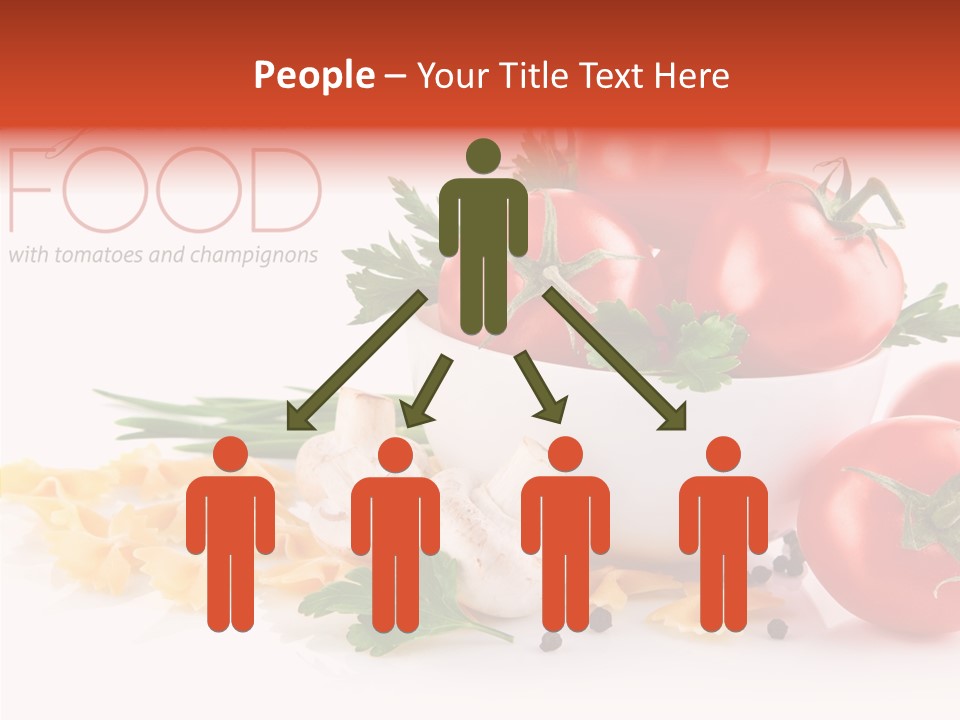 Vegetable Red Plant PowerPoint Template