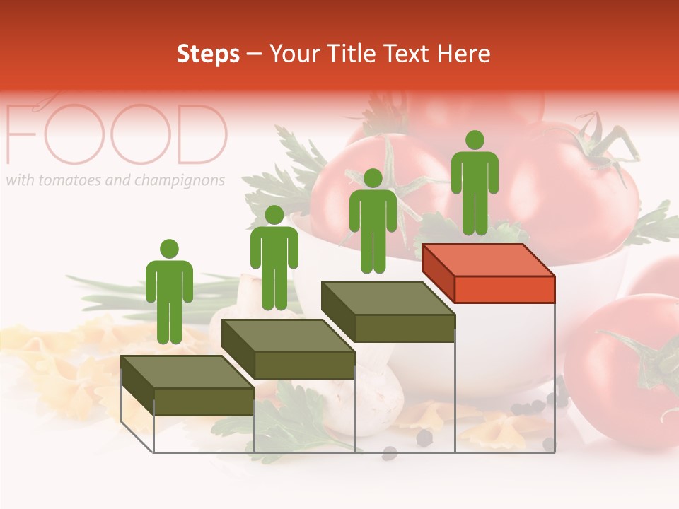 Vegetable Red Plant PowerPoint Template