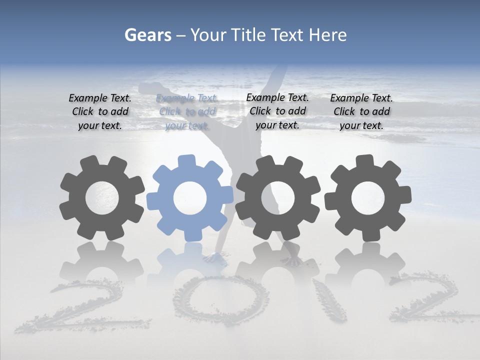 Shadow Relax Cloud PowerPoint Template