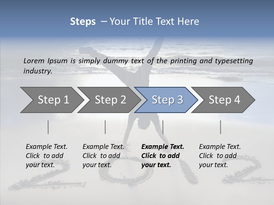 Shadow Relax Cloud PowerPoint Template