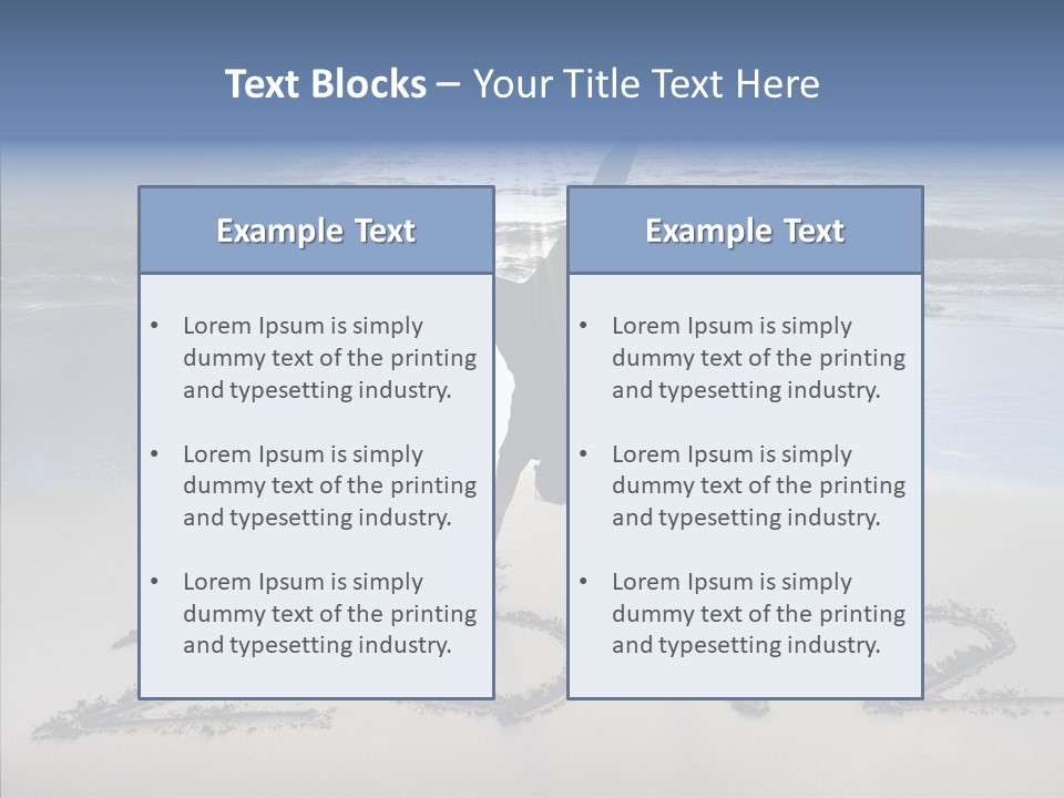 Shadow Relax Cloud PowerPoint Template