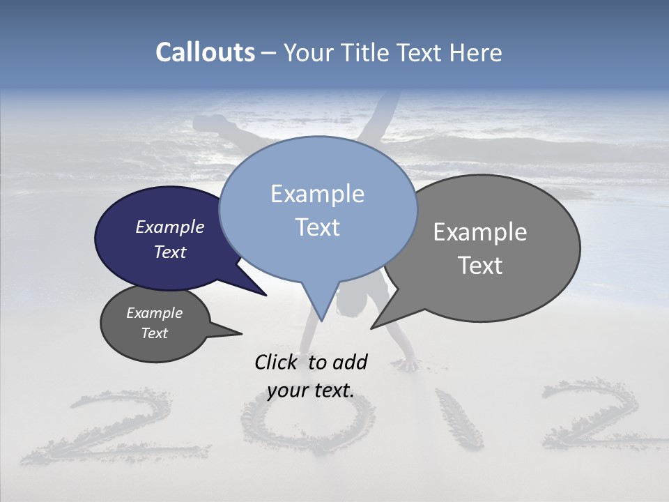 Shadow Relax Cloud PowerPoint Template