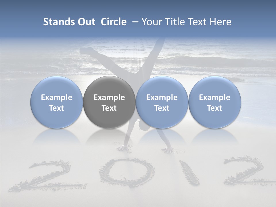 Shadow Relax Cloud PowerPoint Template