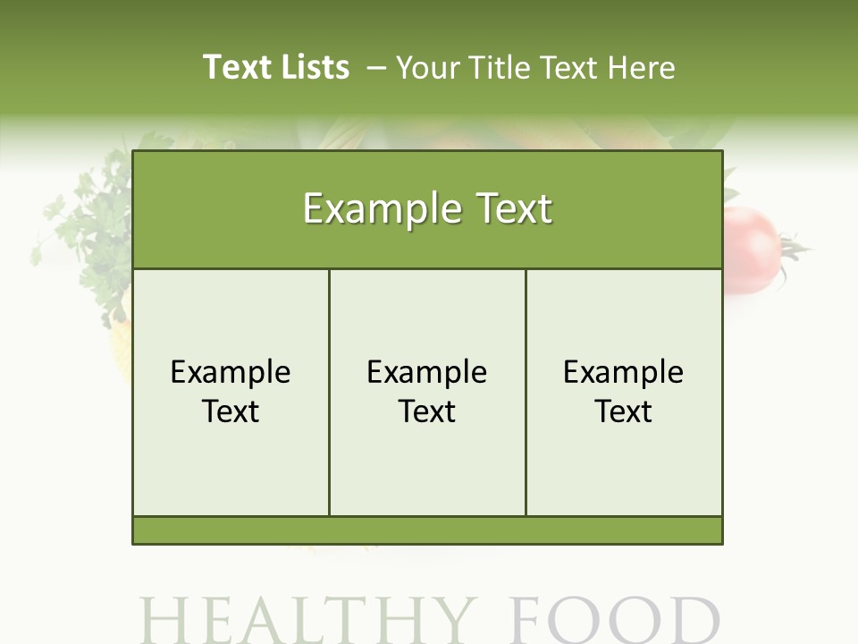 Healthy Eating Nature Corn PowerPoint Template