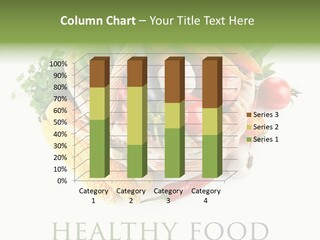 Healthy Eating Nature Corn PowerPoint Template