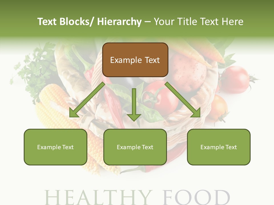 Healthy Eating Nature Corn PowerPoint Template