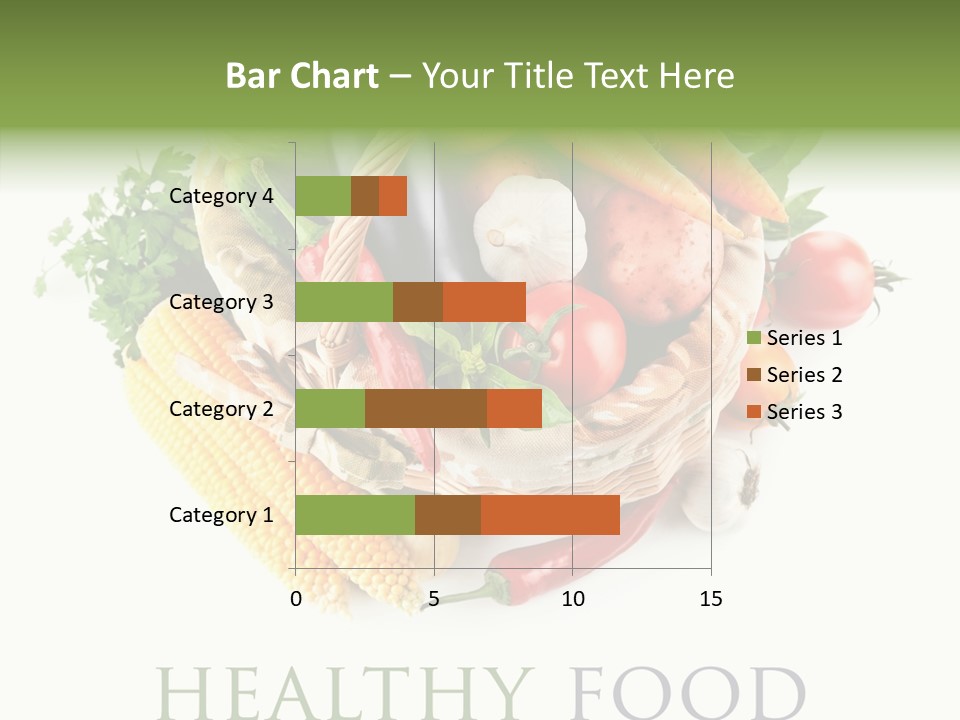 Healthy Eating Nature Corn PowerPoint Template
