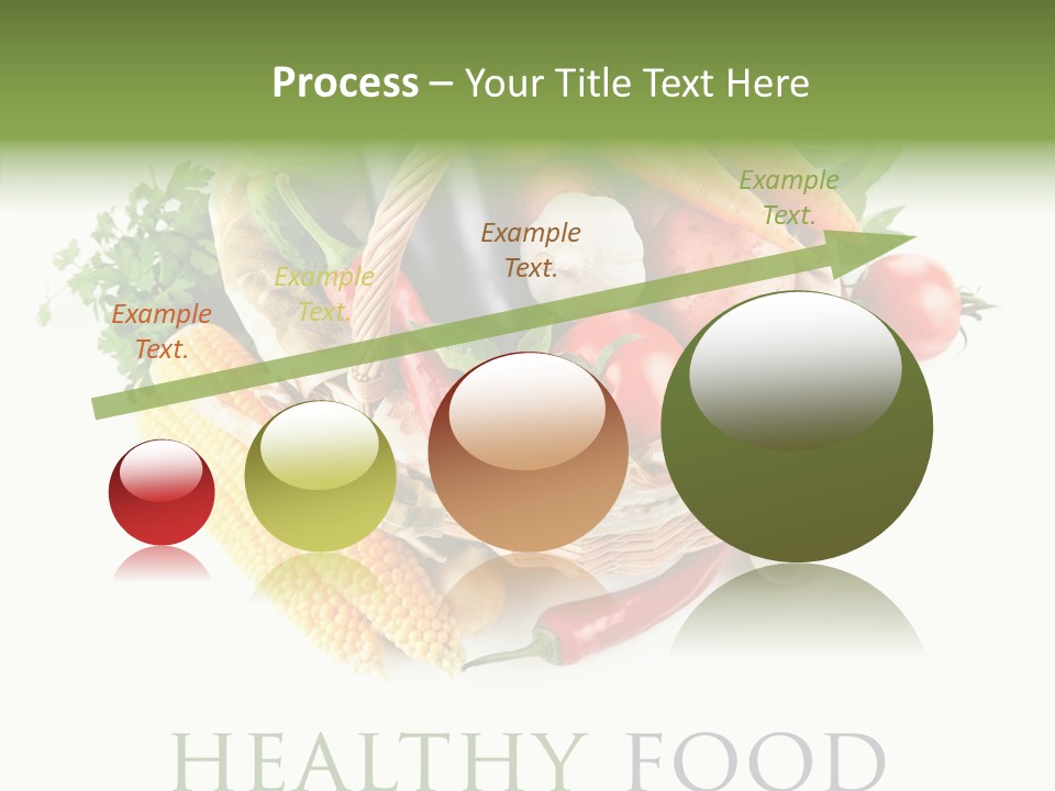 Healthy Eating Nature Corn PowerPoint Template